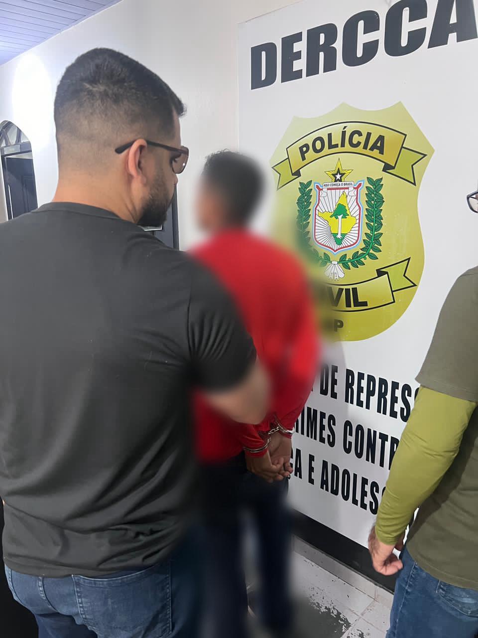 EM MACAPÁ, POLÍCIA CIVIL PRENDE INDIVÍDUO ACUSADO DE ABUSAR SEXUALMENTE DA PRÓPRIA FILHA DURANTE 9 ANOS CONSECUTIVOS